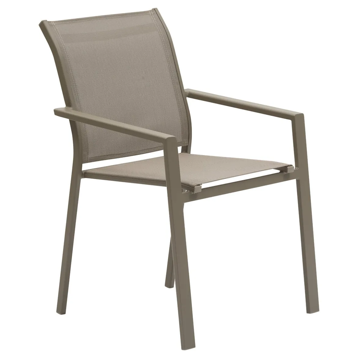 Silla con reposabrazos ESSENTIA noisette/café
