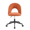 Silla de oficina BONY tejido terracota