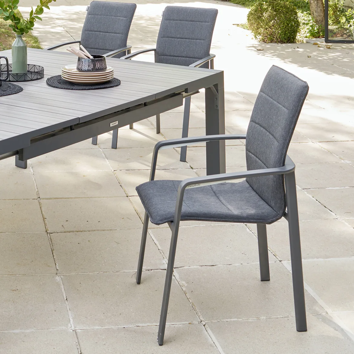 Silla DIESE gris antracite y graphite