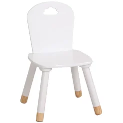 Silla Douceur Blanca Mdf 50x31.5x32Cm