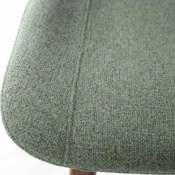 Silla ELVA de tejido verde