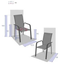 Silla Essentia Gris