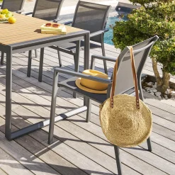 Silla ESSENTIA gris antracite