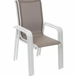 Silla Essio Blanco Y Avellana