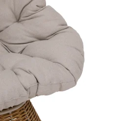 Silla giratoria NYMELY con cojín