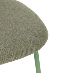 Silla KAMILI de tejido verde