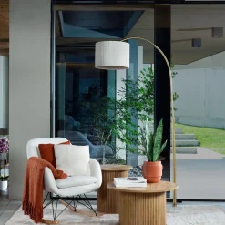 Silla mecedora Blanca 65x80x83Cm