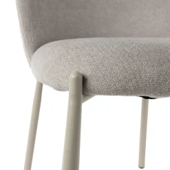 Silla MONTEVIL de tela gris