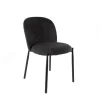 Silla MONTEVIL de tela negra
