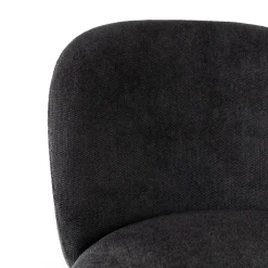 Silla MONTEVIL de tela negra