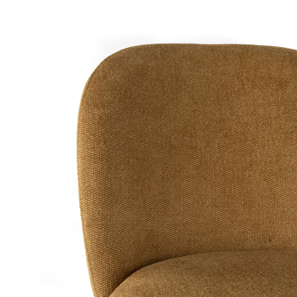 Silla MONTEVIL de tela ocre