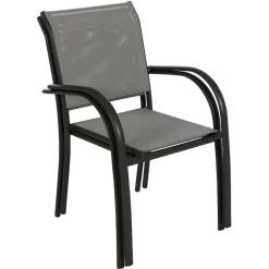 Silla PIAZZA galet y graphite