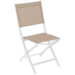 Silla plegable ESSENTIA beige