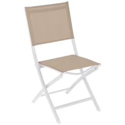 Silla plegable ESSENTIA beige