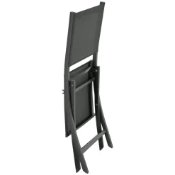 Silla plegable ESSENTIA gris antracita