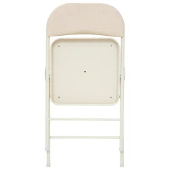 Silla plegable FLEXY beige de metal