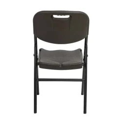 Silla plegable gris