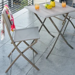 Silla plegable MODULA noisette/café