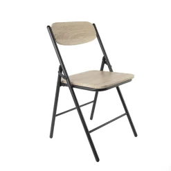 Silla plegable NOMAD con estructura gris