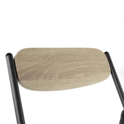 Silla plegable NOMAD con estructura gris