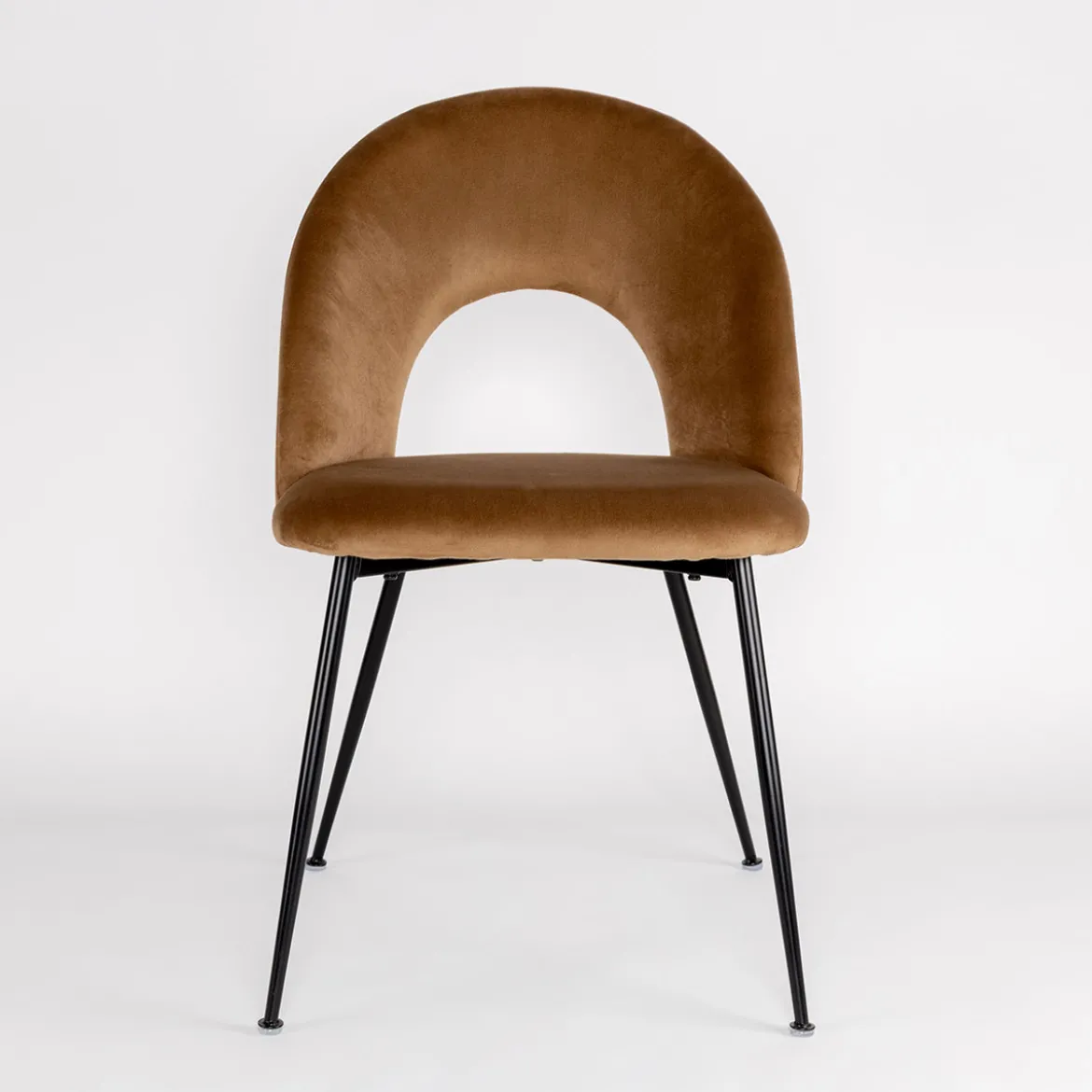 Silla RAVEN de tejido beige