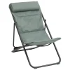 Silla relax JUBBA verde jade y gris grafito