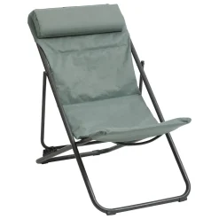 Silla relax JUBBA verde jade y gris grafito