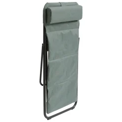 Silla relax JUBBA verde jade y gris grafito