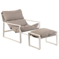 Silla relax LAMBINIO blanca