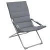 Silla relax MILOS gris ardosia