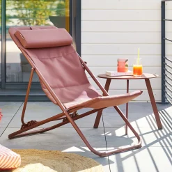 Silla relax MIRAEL acajou