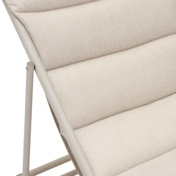 Silla relax NILLIA lin/argile