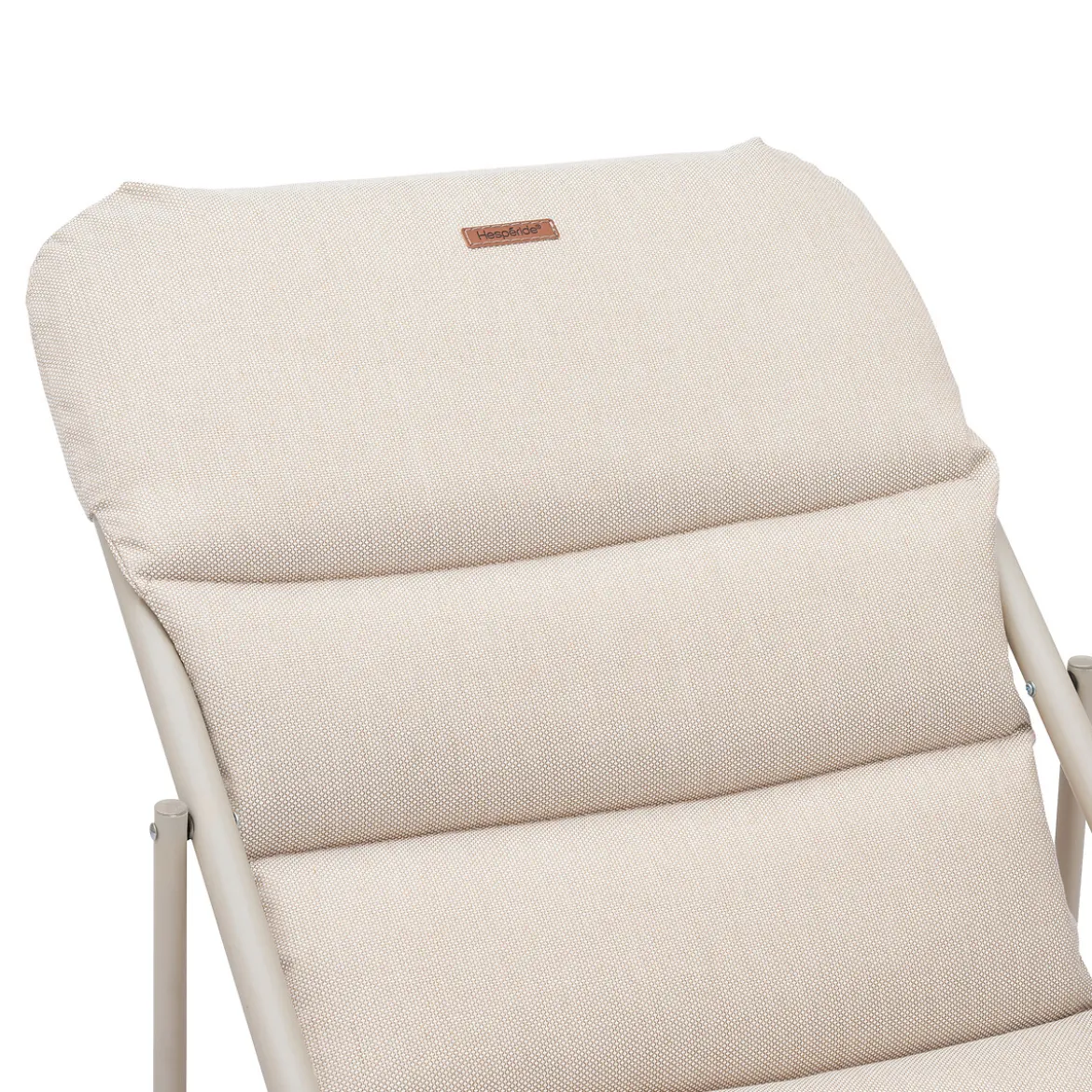 Silla relax NILLIA lin/argile