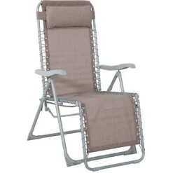 Silla relax SILOS gris pardo