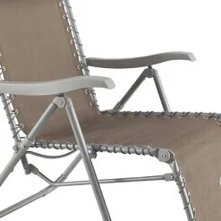 Silla relax SILOS gris pardo
