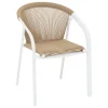 Silla RIU miel y blanco