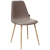 Silla Roka Gris Pardo 45x53x87Cm