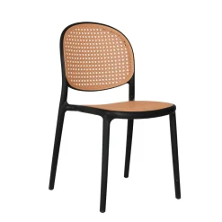 Silla Rustic Negra