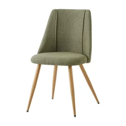 Silla SAKURA de tejido verde