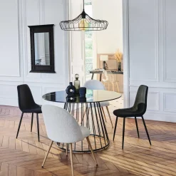Silla Slano Bouclee Blanco 54x52x84Cm