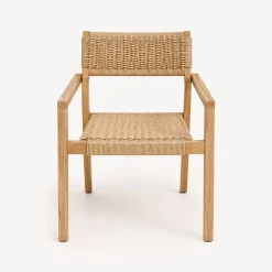 Silla TEMEIRA de madera de acacia