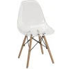 Silla WOODY transparente