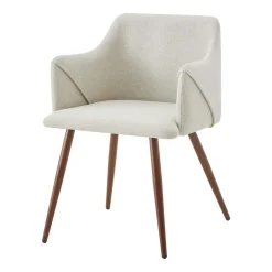 Sillón ALDRIDGE de tejido beige