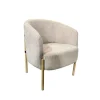Sillón CHANIA de tejido beige