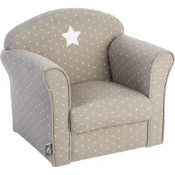 Sillón Clásico Gris Pardo 50x39x44Cm