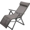 Sillón DECIMA de aluminio marrón