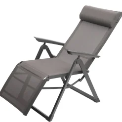 Sillón DECIMA de aluminio marrón