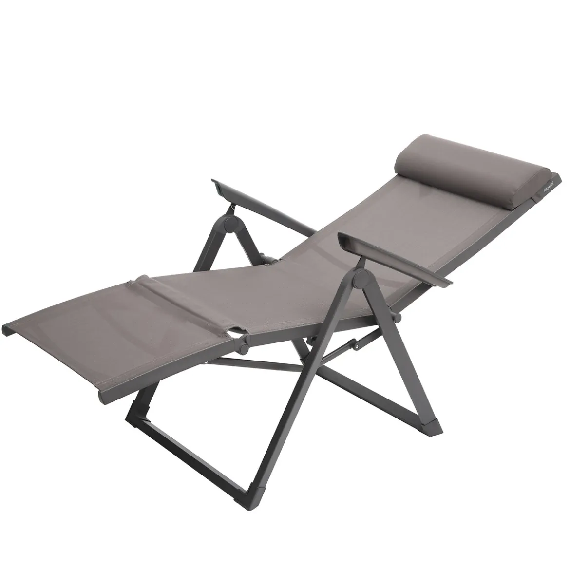 Sillón DECIMA de aluminio marrón