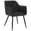 Sillón De Tela Negro 57x61.5x83Cm