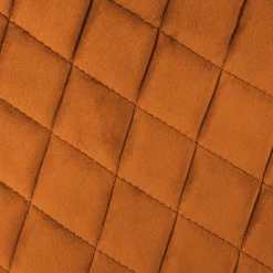 Sillón Marlo Ámbar De Terciopelo